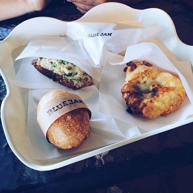 BLUE JAM でお茶タイム