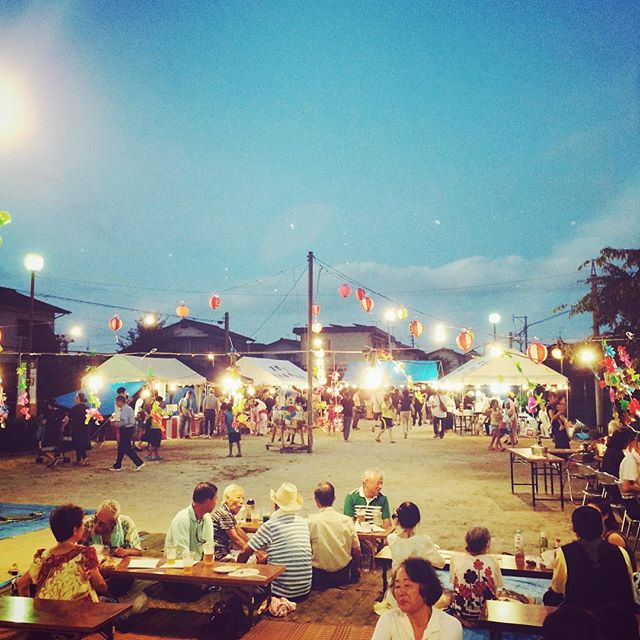 毎年恒例の夏祭り