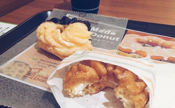 ミスドでお茶タイム