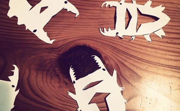 長男の作ったクワガタたち