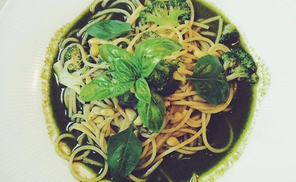 バジルたっぷりのジェノベーゼ