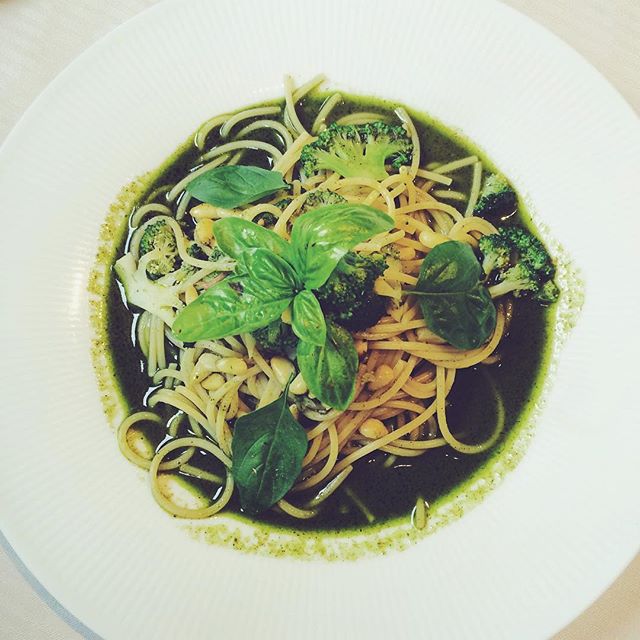 バジルたっぷりのジェノベーゼ