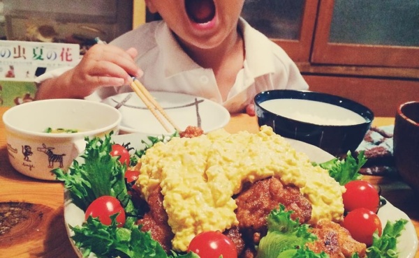 チキン南蛮、いただきまーす