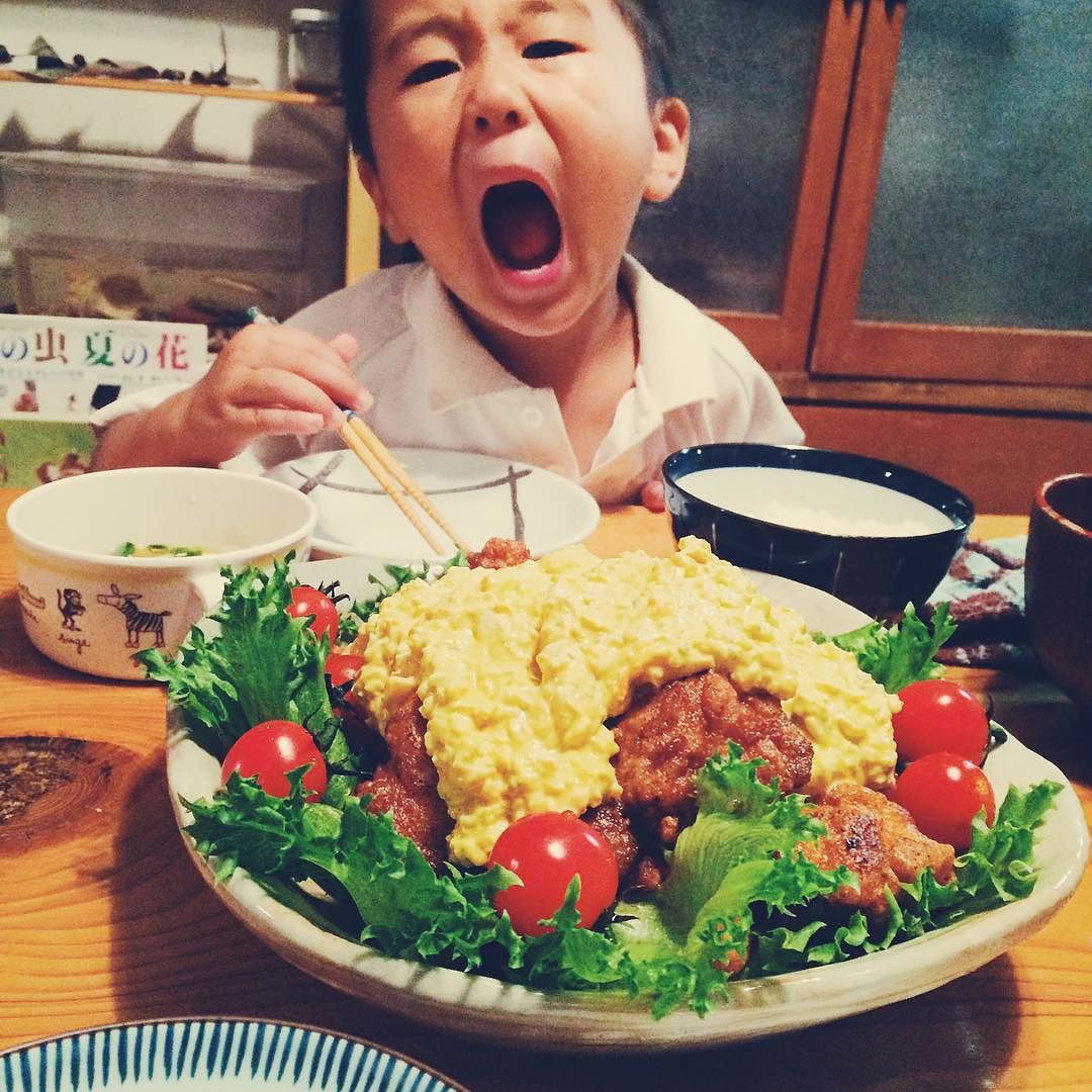 チキン南蛮、いただきまーす